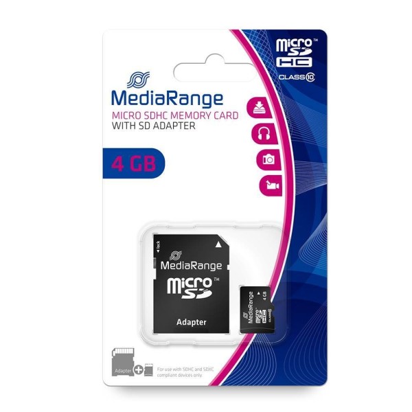 MediaRange Micro SDHC Class...